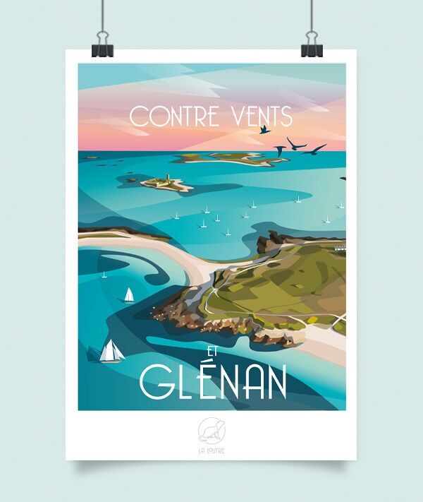 Affiche Îles Glénan