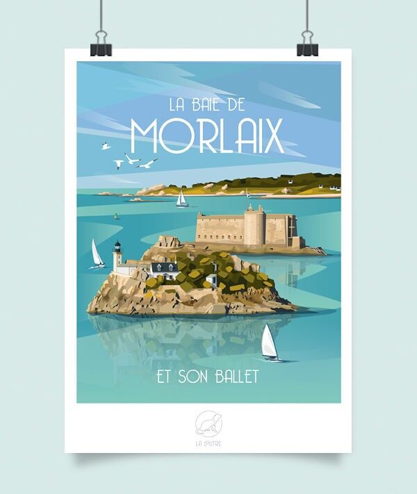 Affiche Baie de Morlaix