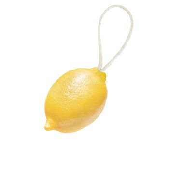 Savon Citron Jaune avec corde 1