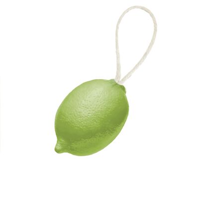 Lime soap with rope
