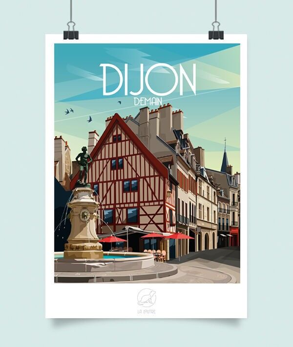 Affiche Dijon