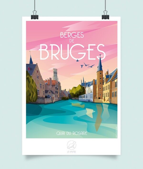 Affiche Bruges