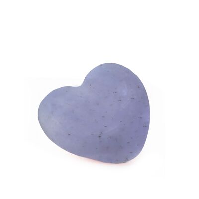 Lavender heart soap