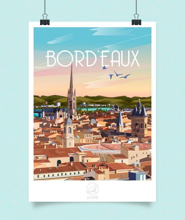 Affiche Bordeaux 2