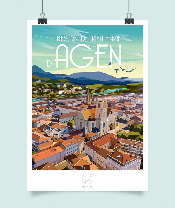 Affiche Agen