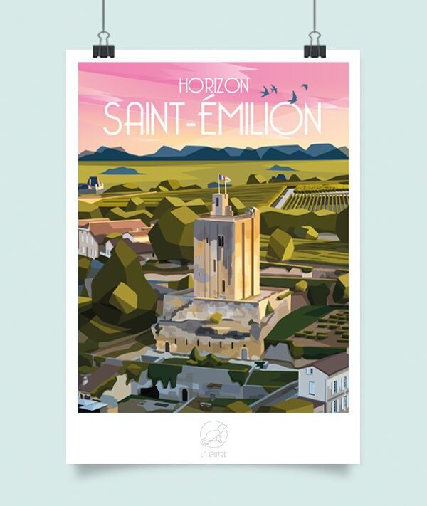 Affiche Saint Emilion