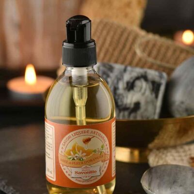 Savon liquide Miel et Fleur d'Oranger 300ml