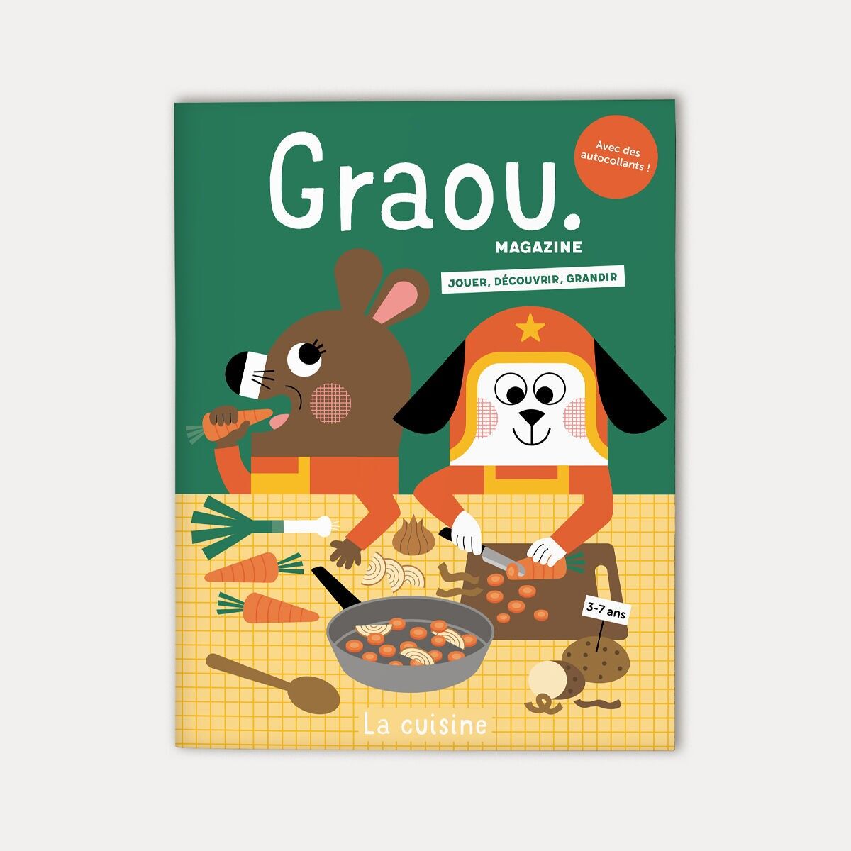 Revista Graou 3-7 años, Número 1: La Cocina