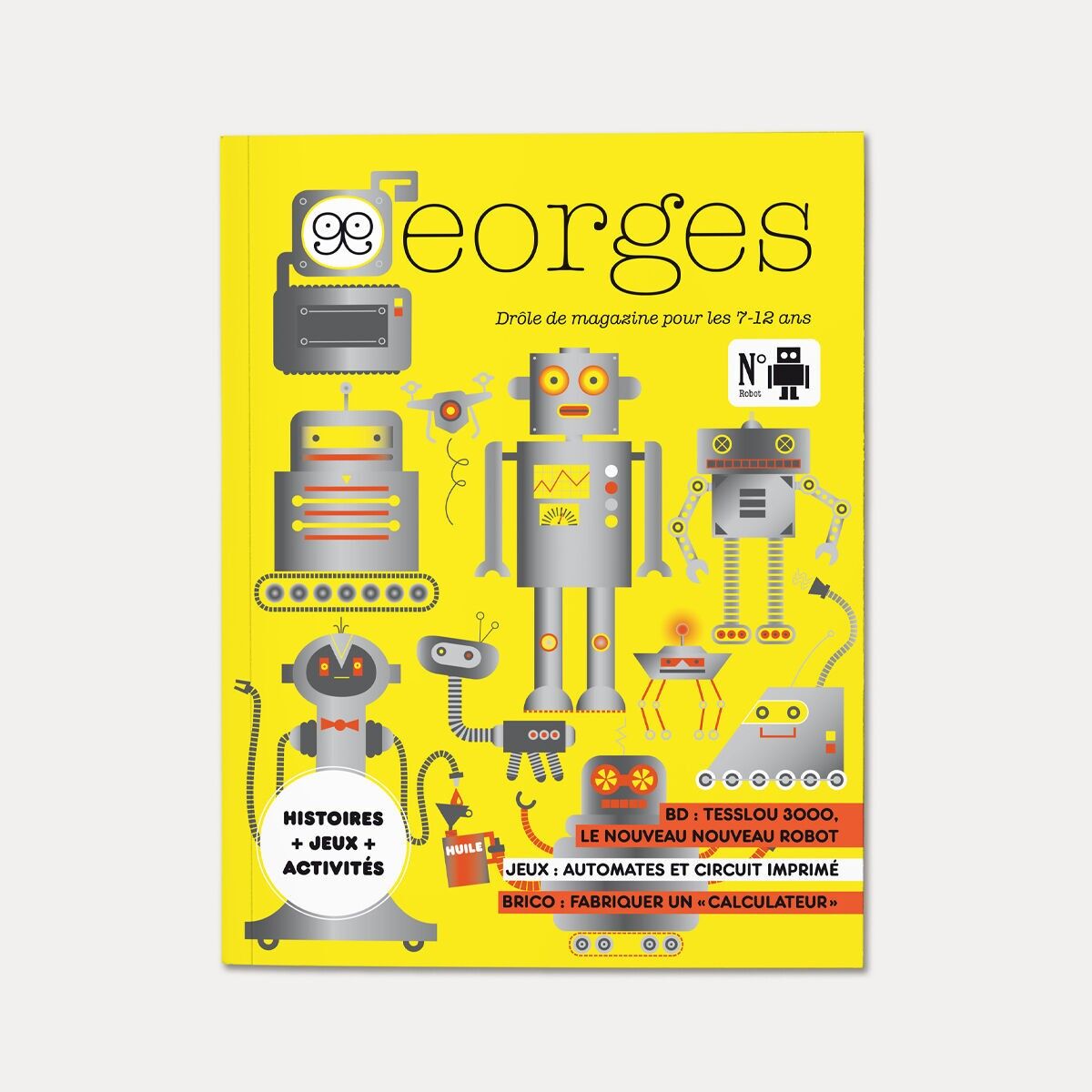 Georges Magazin für 7- bis 12-Jährige, Roboter-Ausgabe