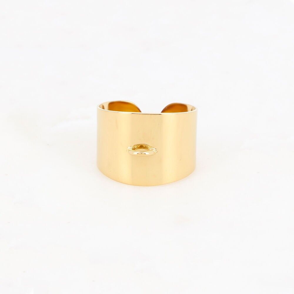 Anelli con finitura liscia, attacco per lucchetti (taglia M)