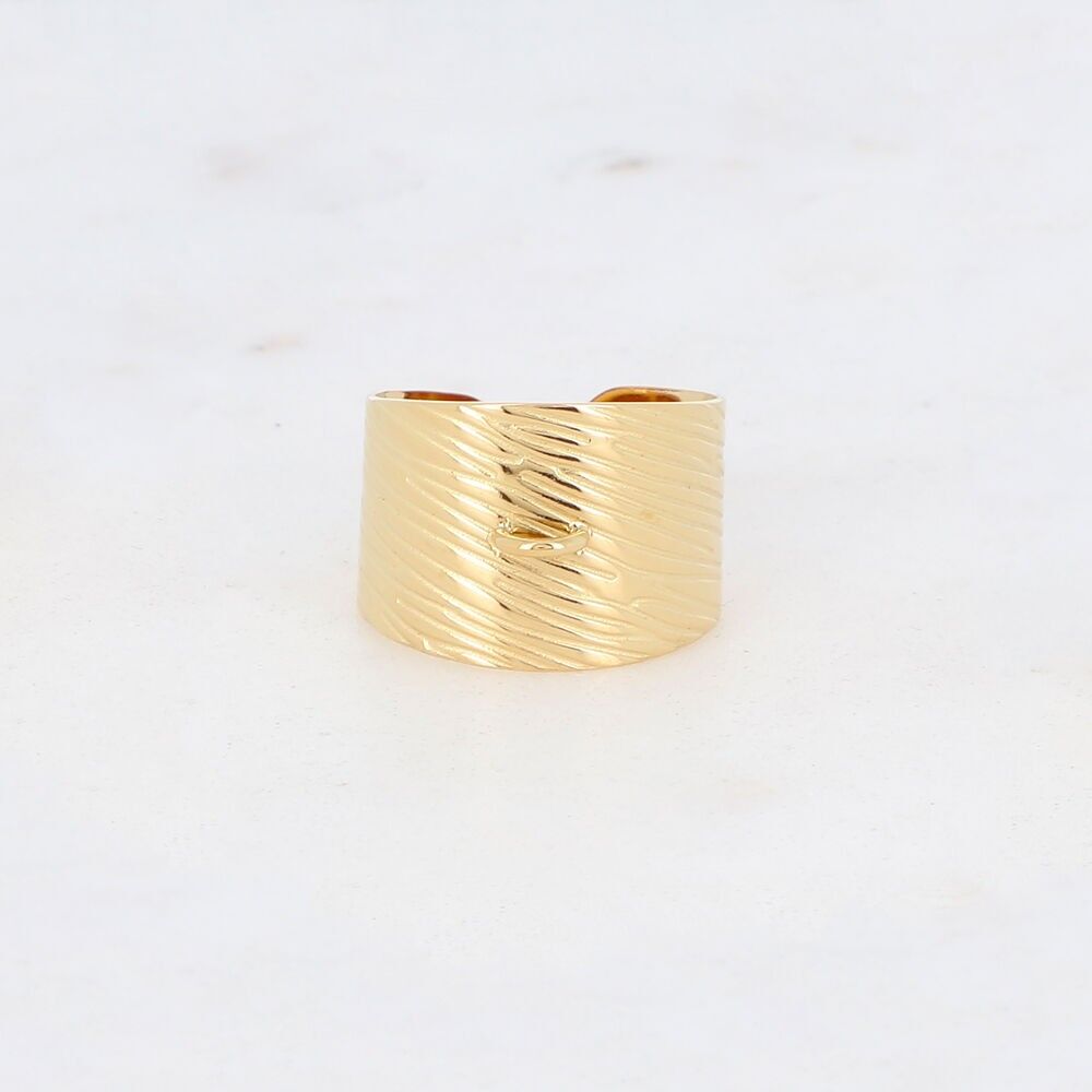 Anelli effetto zebra, attacco lucchetto (taglia M)