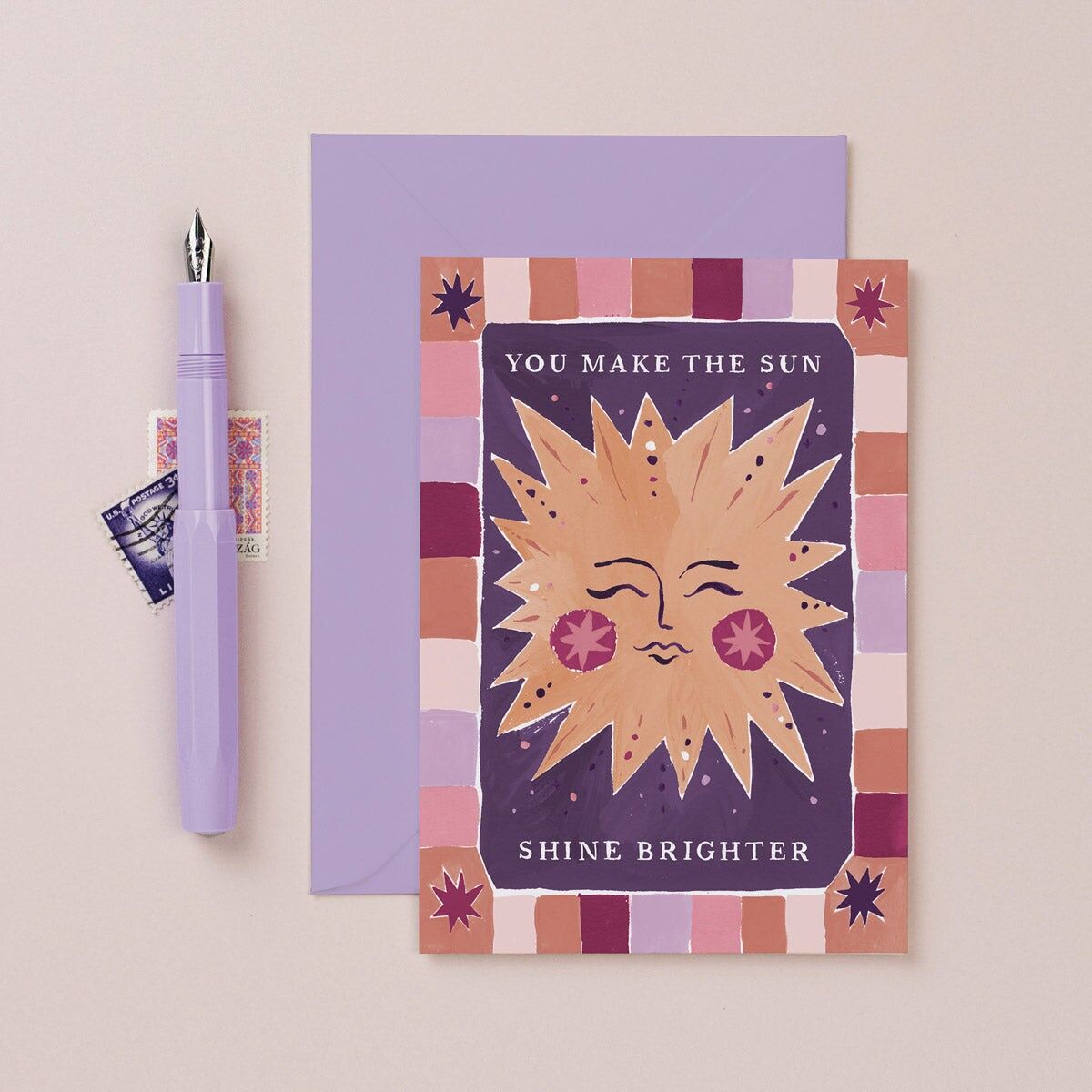 Sonnenschein-Karte | Liebeskarten | Freundschaftskarten
