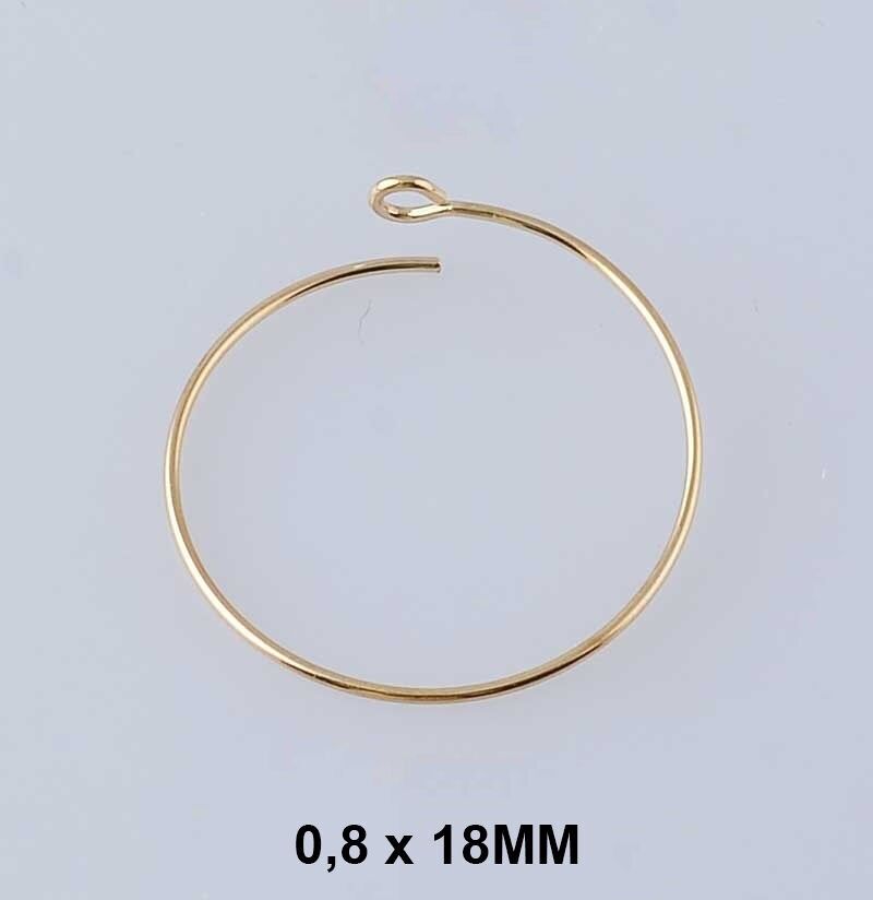 Orecchini a cerchio (18 mm)