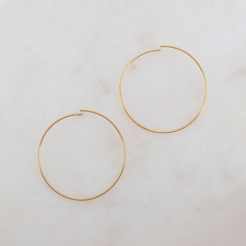Orecchini a cerchio (35 mm)