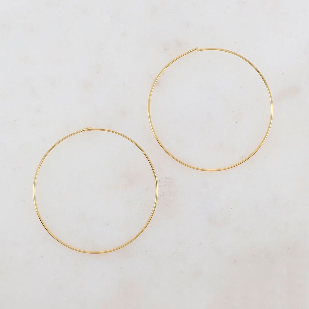 Orecchini a cerchio (40 mm)