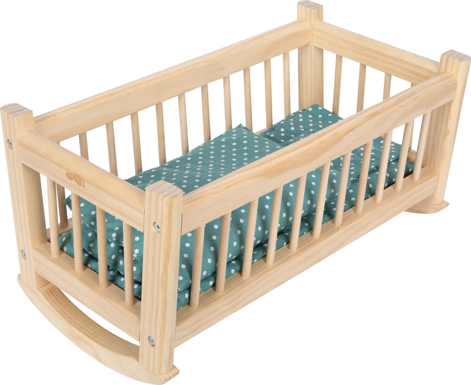 Natural wood doll cradle | Dolls and plush toys | Wood