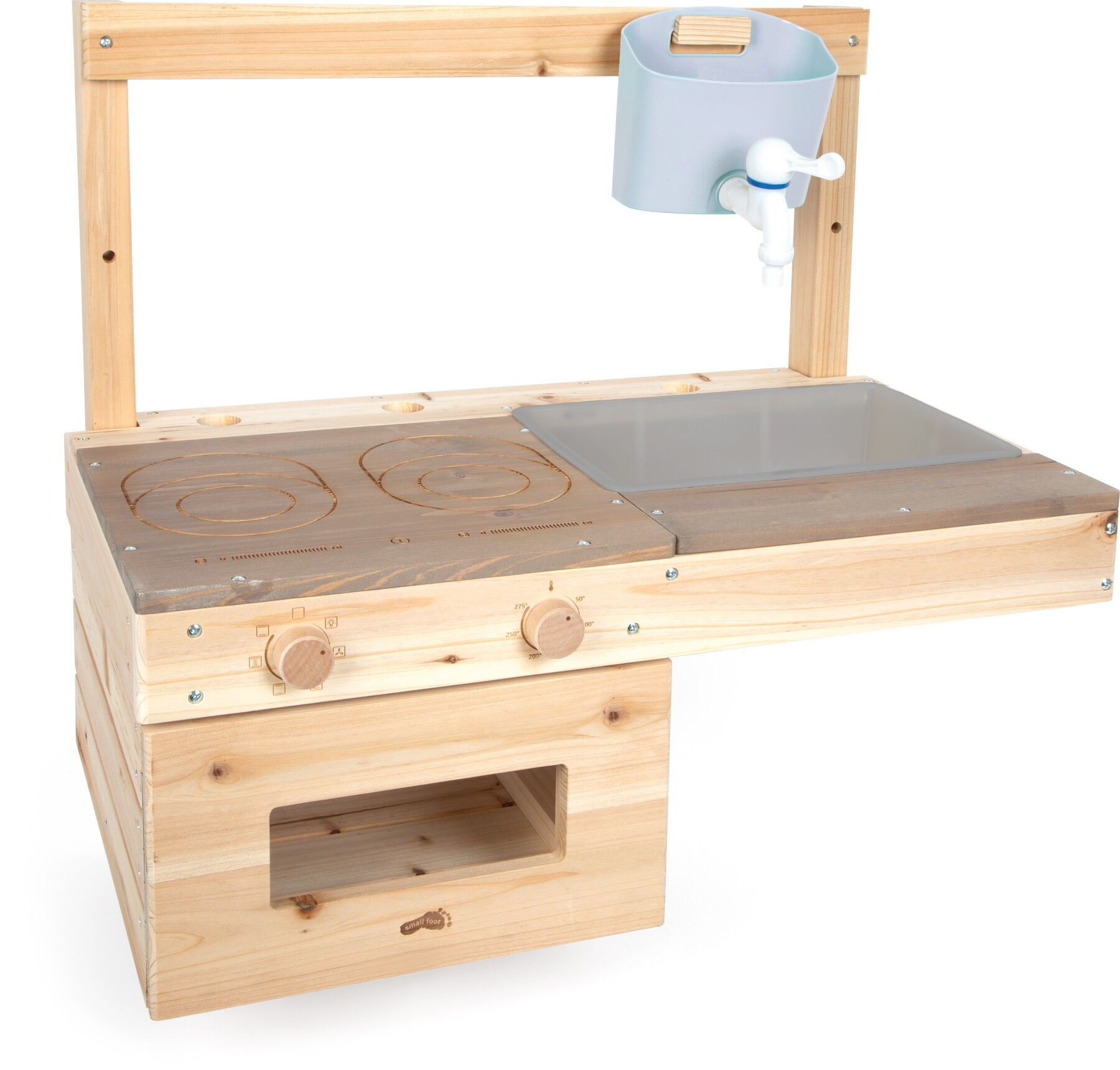 Matschküche zum Hängen | Outdoor- und Bewegungsspielzeug | Holz