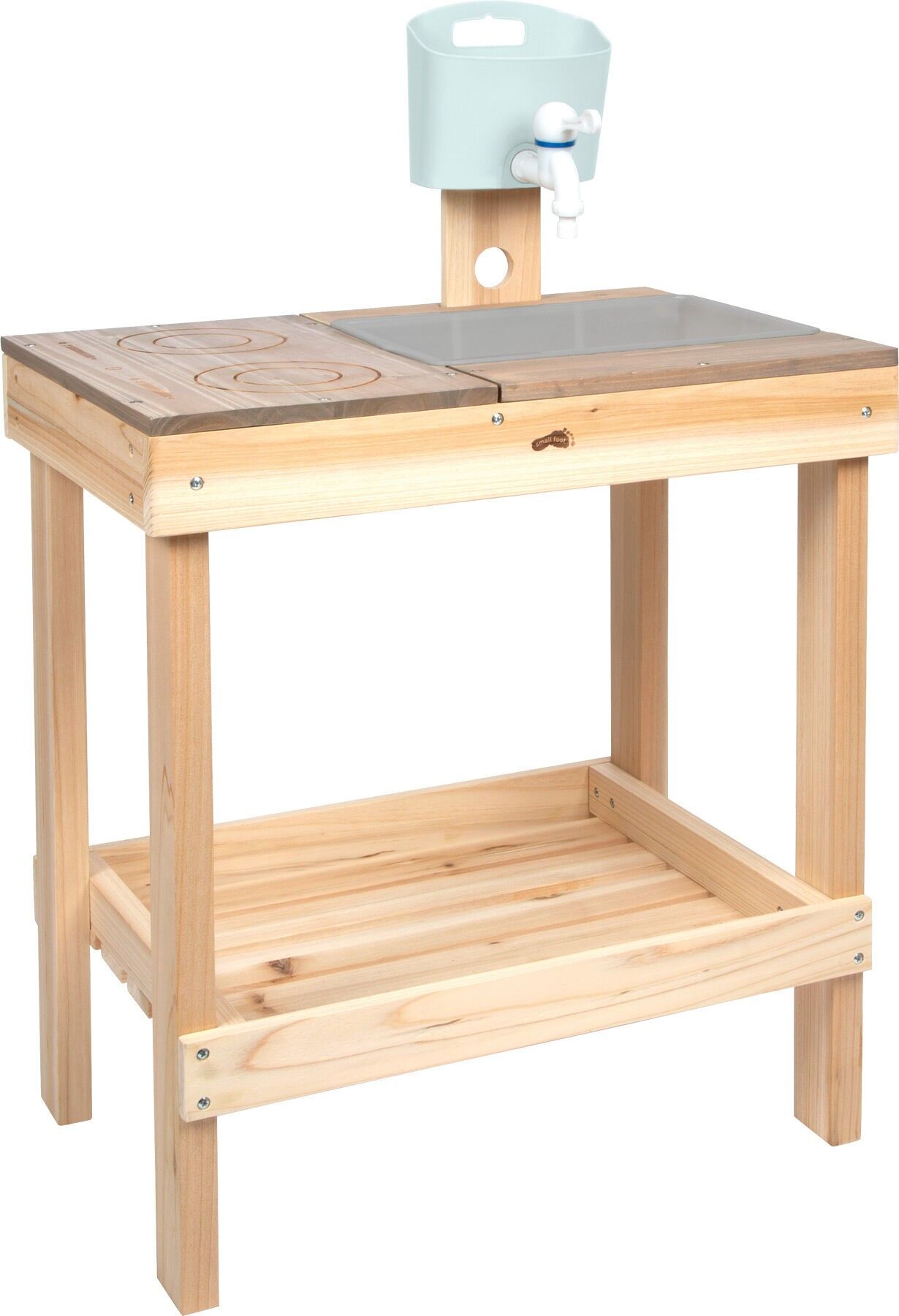 Matschküche und Spieltisch | Outdoor- und Bewegungsspielzeug | Holz