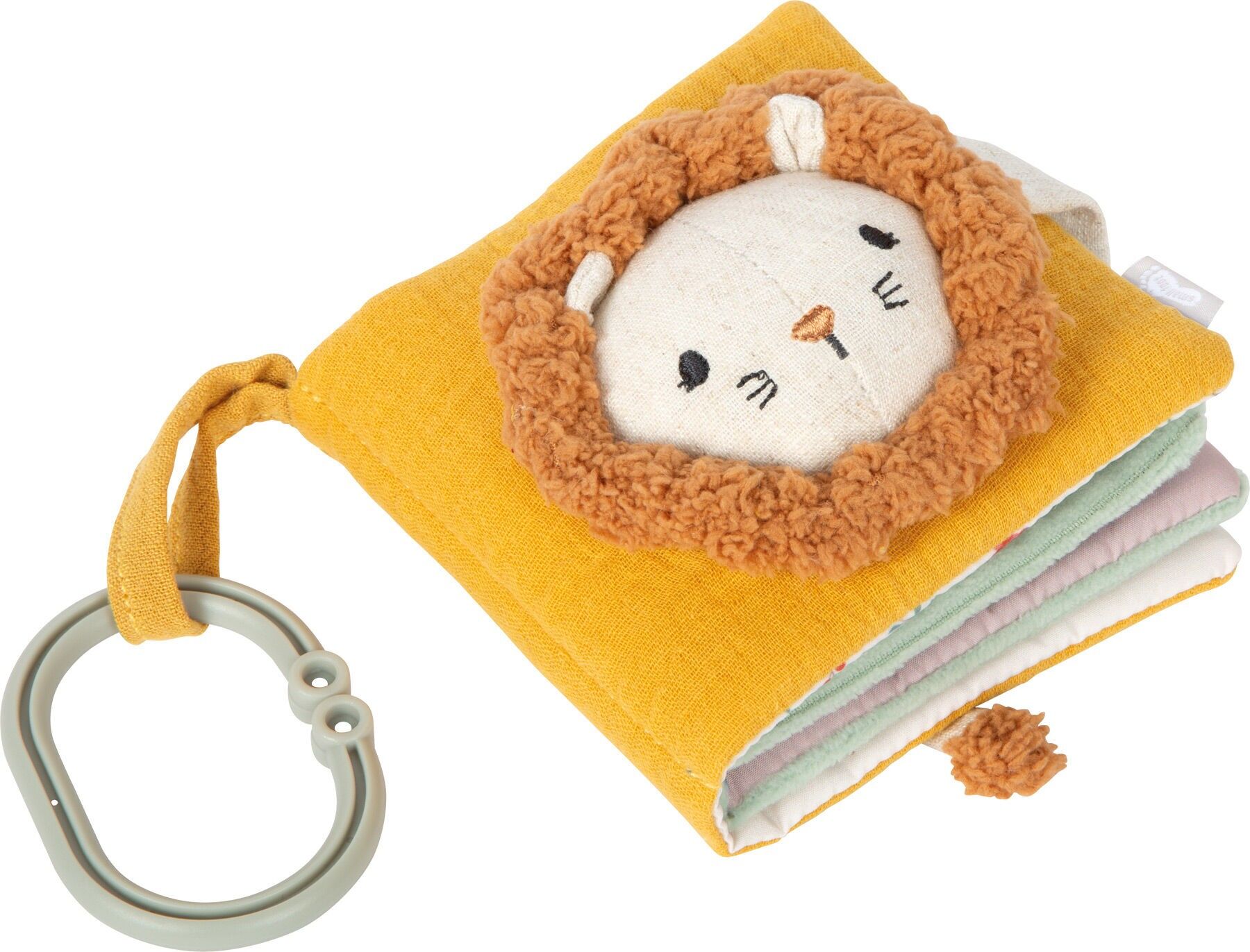 Babyspielzeug Fühlbuch aus Stoff „Little Lion“ | Baby | Holz
