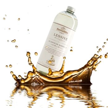 Lessive liquide au savon de Marseille 1L 3