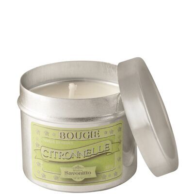 Citronella “mosquito repellent” scented candle