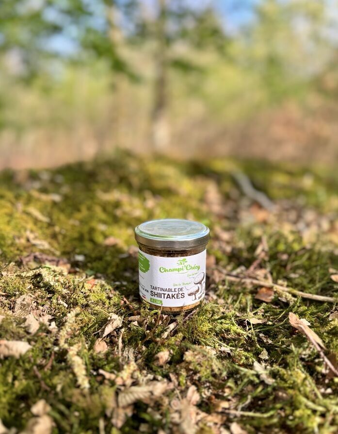 Tartinade de champignons shiitake et d'ail – 120 g