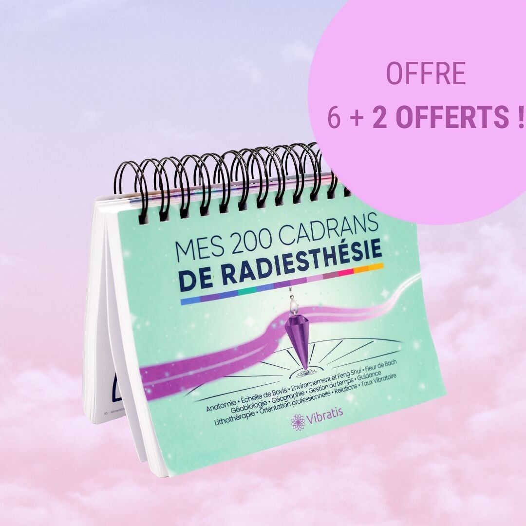 6 + 2 GRATIS: 200 Wünschelrutenkarten – Pendeluhrbuch