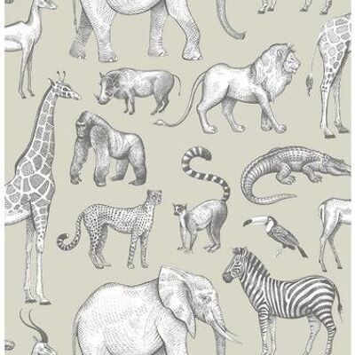 ESTAhome wallpaper animales de la selva-139270