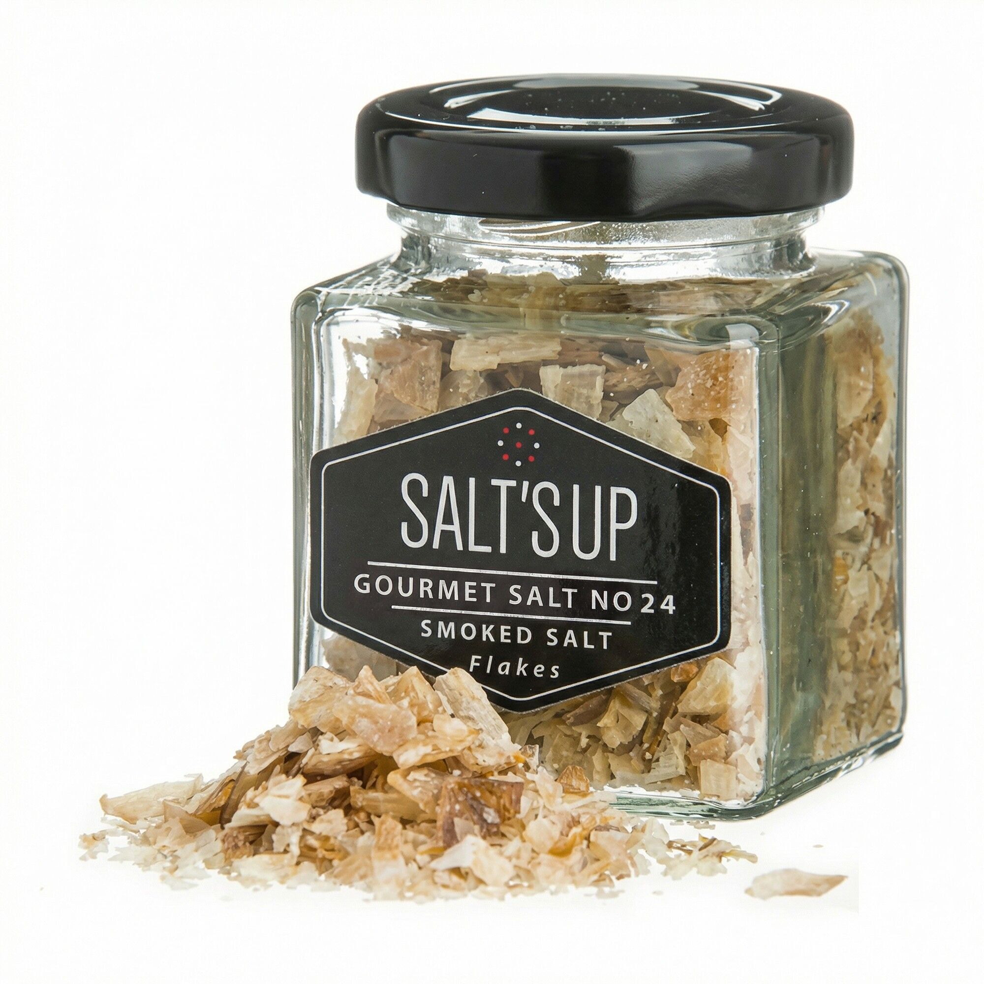Smoked salt "BEECH" flakes 45g jar