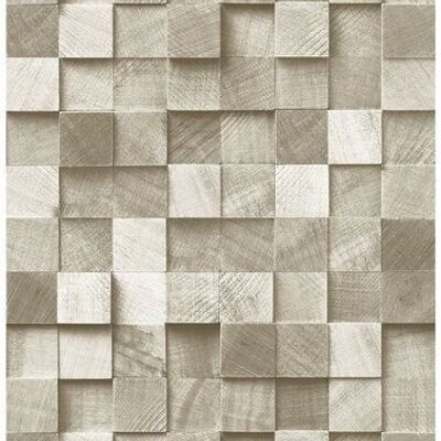 ESTAhome wallpaper 3D wood effect-138524