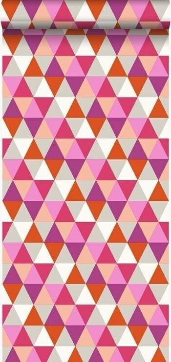 Origine papier peint triangles graphiques-347201
