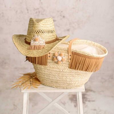 Tea Hat and Carrycot Set