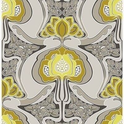 Origin wallpaper Art Nouveau floral pattern-347206