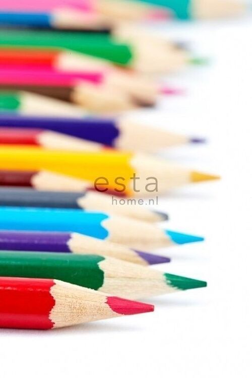 ESTAhome wall mural crayons-156504