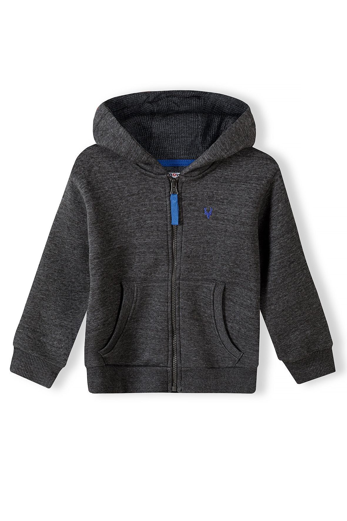 Hooded Fleece Zip Thru With Embroidery (3y-8y)