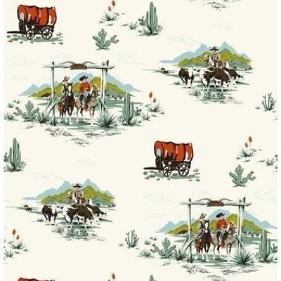 ESTAhome papier peint cowboys-128717