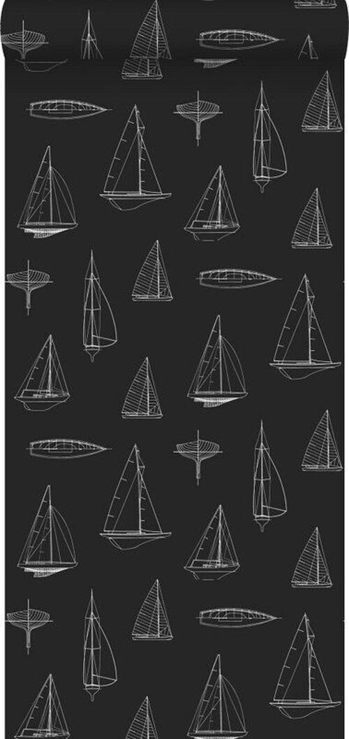 ESTAhome wallpaper boats-136427