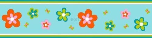 ESTAhome wallpaper border flowers-174609