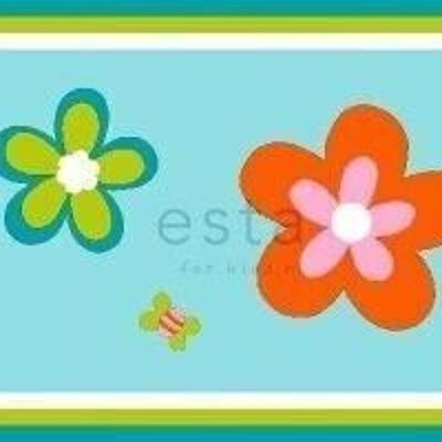 ESTAhome wallpaper border flowers-174609