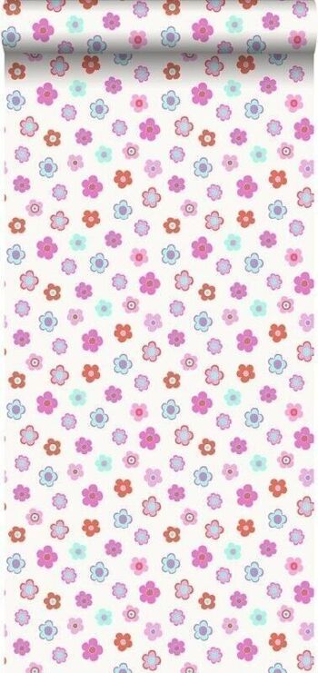 ESTAhome papier peint fleurs vintage-138724