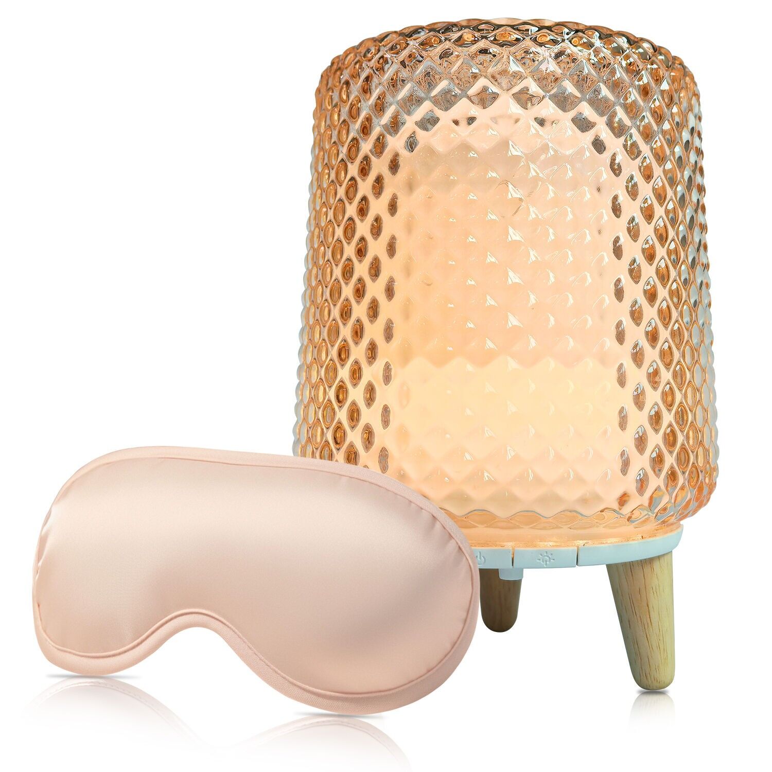 Difusor de brillo Fagnes con mascarilla para dormir
