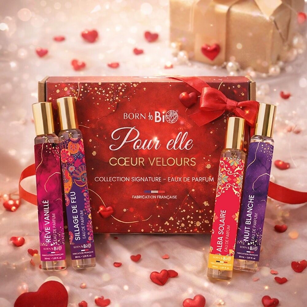 Coffret Parfums - CŒUR VELOURS - Spécial Saint Valentin