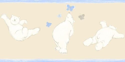 ESTAhome wallpaper border bears-177301