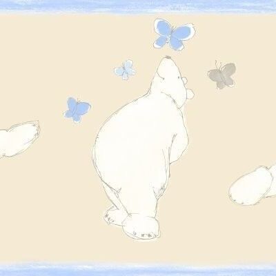 ESTAhome wallpaper border bears-177301