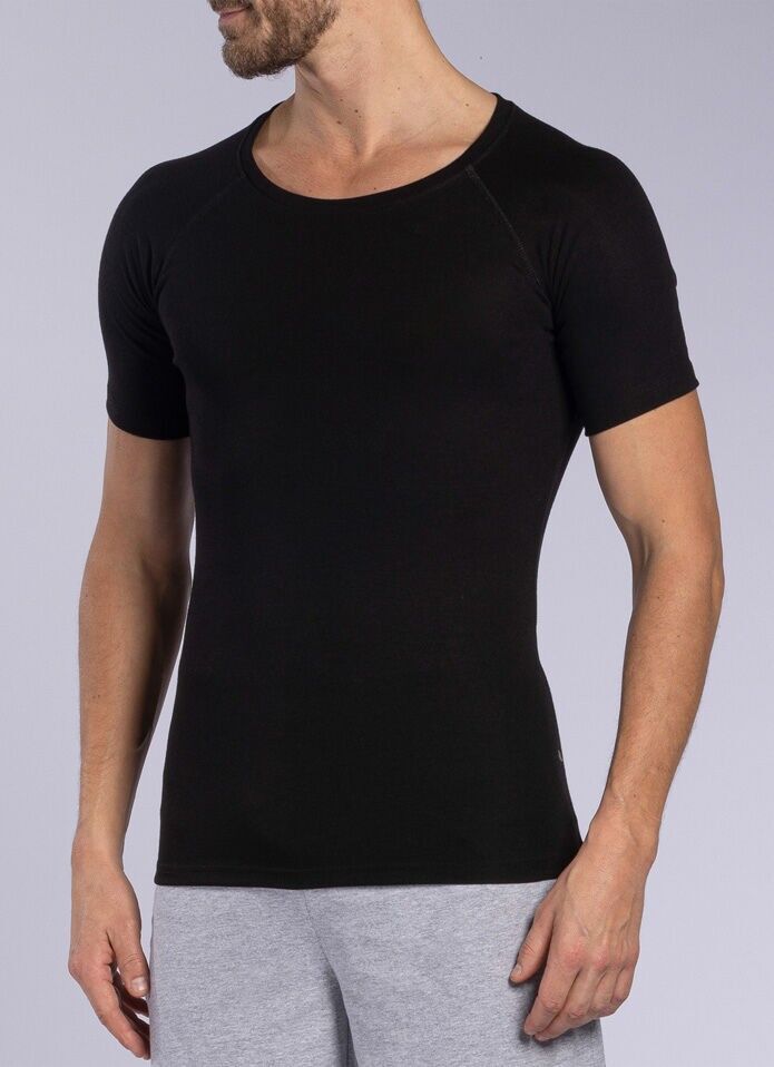 T-shirt thermique homme NOIR – Réf. DH.VILO.TMC