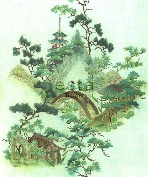 ESTAhome wall mural chinoiserie-158114