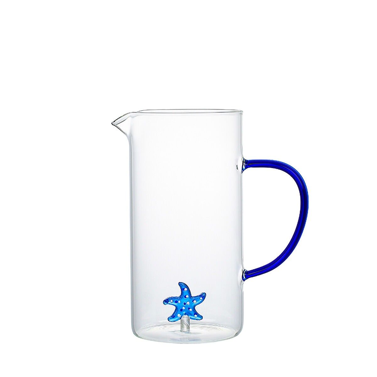 Pichet étoile de mer anse bleue 1.5L