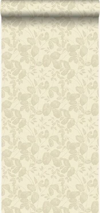 Origine papier peint feuilles-346539