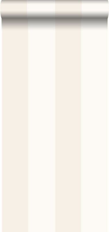 ESTAhome carta da parati larga striscia di lino-135413