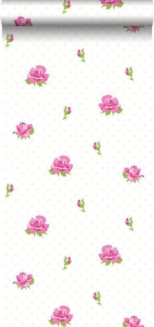 ESTAhome wallpaper roses-115728